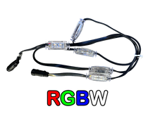 Load image into Gallery viewer, Minleon Permanent Lighting RGB/RGBW: Pebble Lights 4 pin (12 inch spacing)
